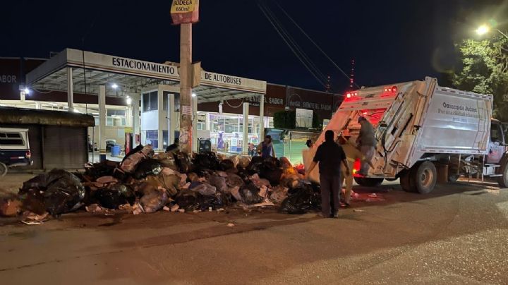 Crisis de basura: Inicia recolección de residuos en municipio de Oaxaca