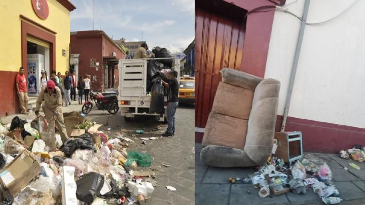 FOTOS | Se acumula basura en el Centro Histórico previo a festejos del Día de Muertos