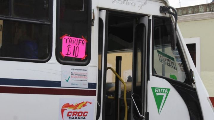 Tarifa de transporte público en Oaxaca se mantiene en 8 pesos: Semovi