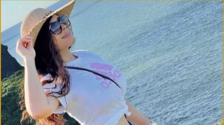 FOTOS | Susana Navarrete cautiva en shorts cortos frente a un hermoso paisaje de Veracruz