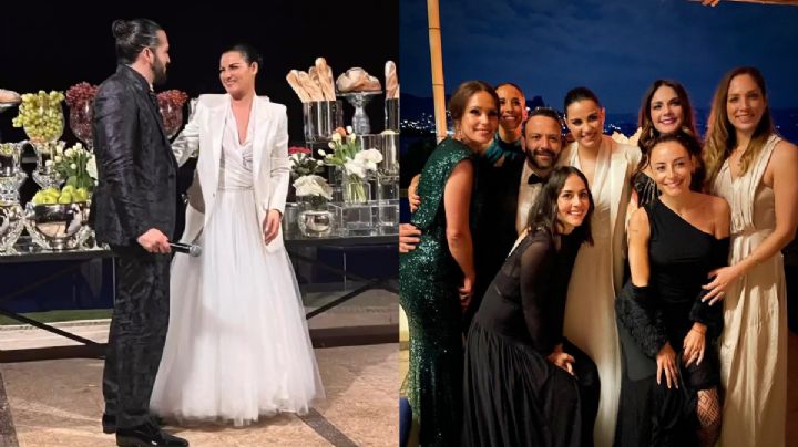 Maite Perroni y Andrés Tovar se casan: FOTOS de la boda, el vestido de novia y la lujosa fiesta