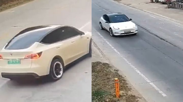 VIDEO | Un carro Tesla fuera de control mata a dos personas en China