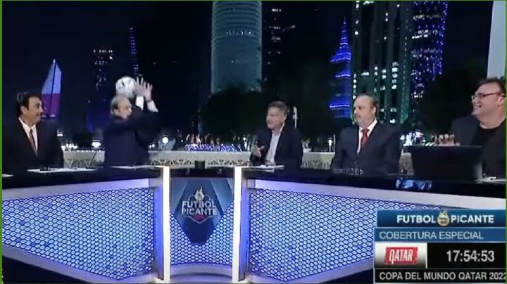 Faitelson se transforma en hooligan y le da tremendo balonazo a Joserra | VIDEO