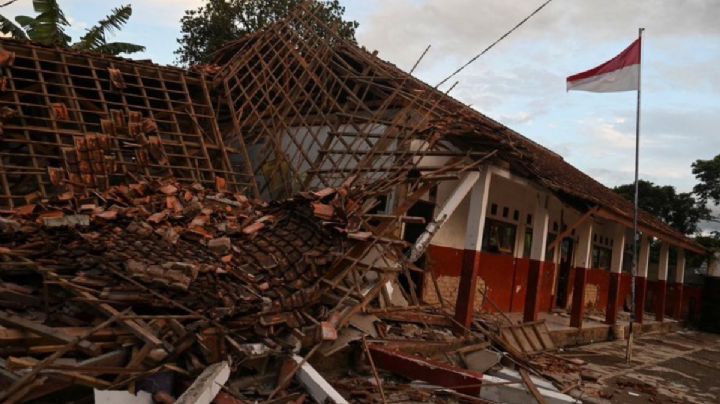 Las impactantes imágenes del temblor en Indonesia que dejó decenas de muertos | VIDEOS