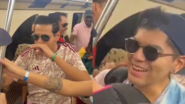 “Ya se la saben”: Mexicanos bromean y piden “celulares y carteras” en el Metro de Qatar | VIDEO