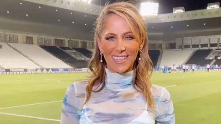 Inés Sainz luce imponente con blusa de transparencias ideal para lucir juvenil | VIDEO