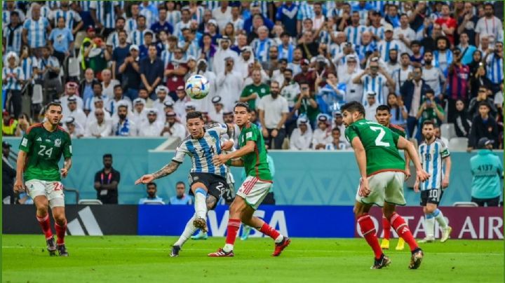 México pierde 2-0 ante Argentina; así fueron los goles del partido