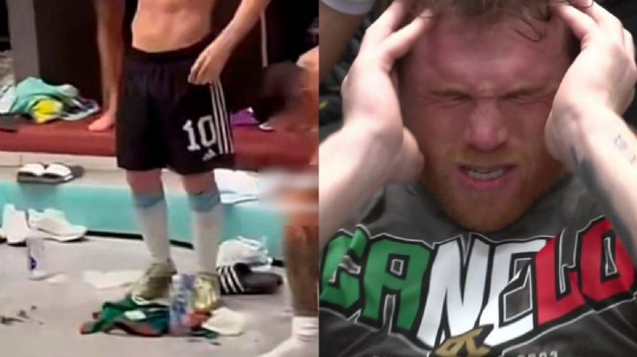 ¿Messi limpiando el piso con la playera de México? El VIDEO que enfureció al "Canelo" Álvarez