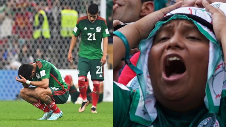 México eliminado: Así lloran los aficionados la derrota del Tri en el Mundial 2022 | FOTOS