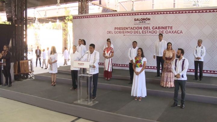 Salomón Jara presenta gabinete de Gobierno para Oaxaca: ¿quiénes son?