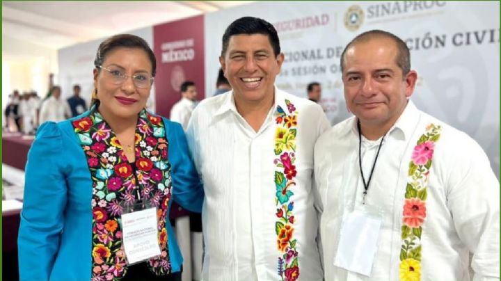 Salomón Jara asiste a encuentro con AMLO y gobernadores en Veracruz