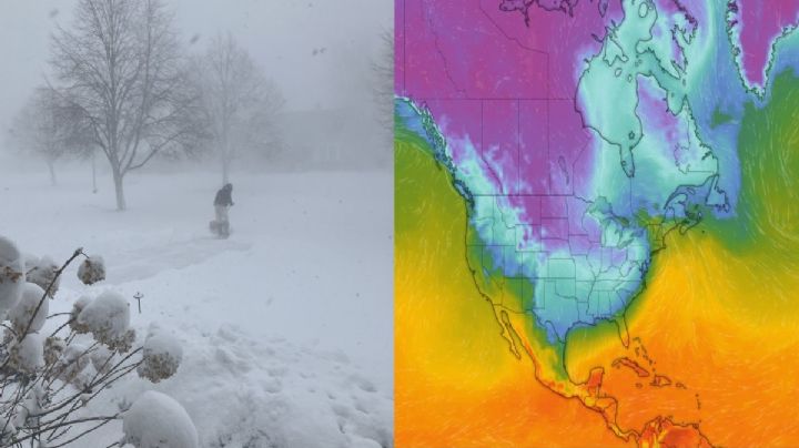 Ciclón bomba: ¿Qué es el fenómeno meteorológico que está congelando al norte de México?