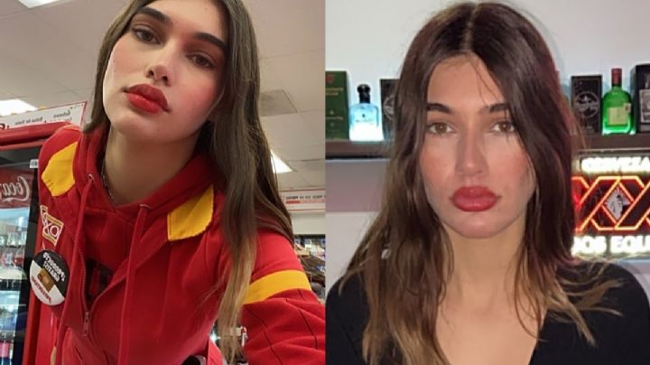 Cajera del Oxxo parecida a Dua Lipa se viraliza en TikTok; ¿son igualitas? | VIDEO