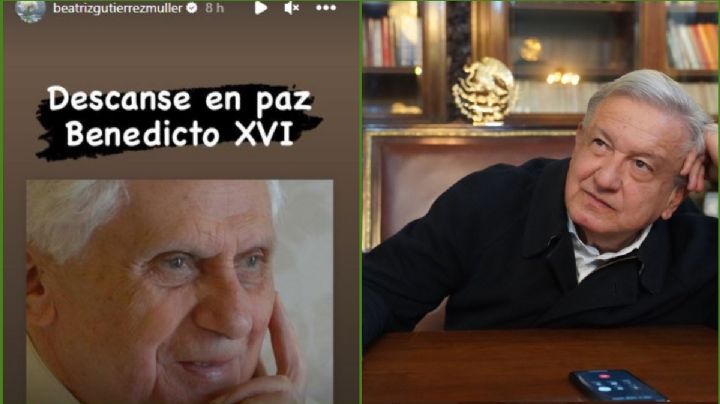 Lamenta AMLO muerte de Benedicto XVI; envía pésame a la Iglesia y a los católicos