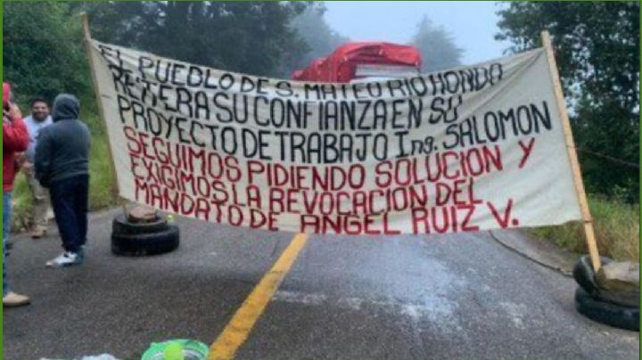 Bloqueo en San José del Pacífico cumple 48 horas