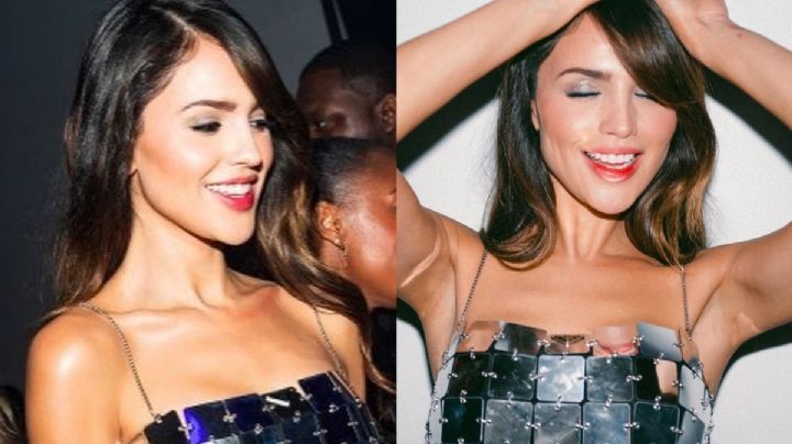 Eiza González luce como supermodelo con minifalda y top de espejos que resaltan su belleza | FOTOS