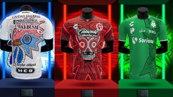 Artesanos oaxaqueños diseñan jerseys para Pachuca, Atlas, Xolos, León, Querétaro y Santos