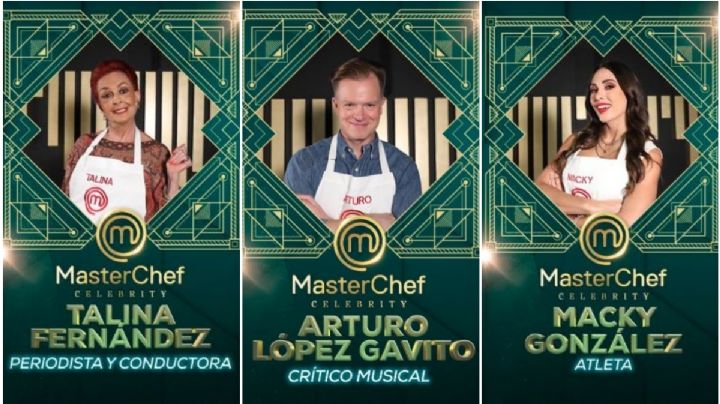 Masterchef Celebrity 2022: conoce a los famosos participantes, los jueces y la conductora estrella