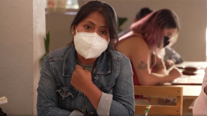 Yalitza Aparicio luce hermosa acompañada del elenco de "La gran seducción"; su gran regreso al cine