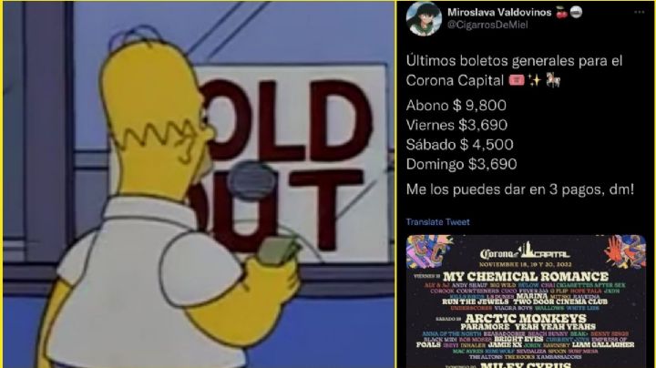 Ticketmaster se deslinda de reventa de boletos de "cigarrosdemiel" y promete investigar caso