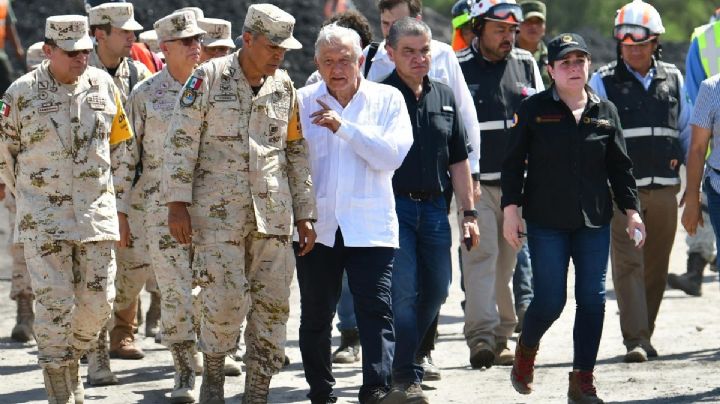 Derrumbe en mina de Coahuila: AMLO prioriza rescate de mineros y promete que habrá justicia