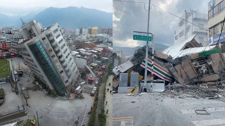 Los VIDEOS más impactantes del terremoto de 6.9 que sacudió Taiwán hoy 18 de septiembre