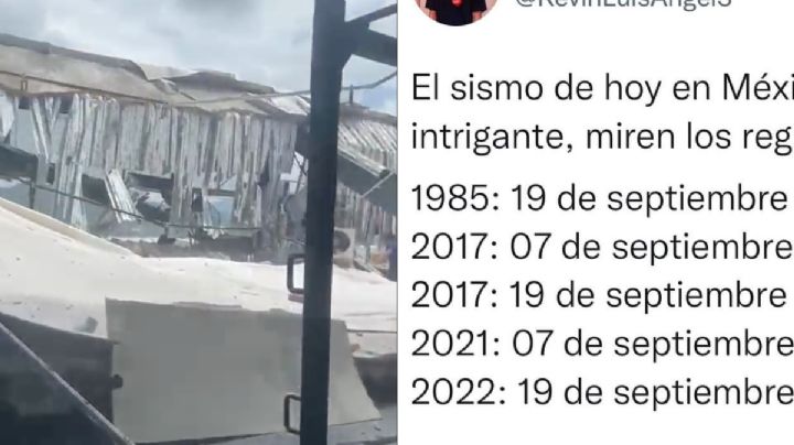 Las coincidencias de los sismos de 1985 a 2022 que dejan mucho que pensar y asustan a los mexicanos