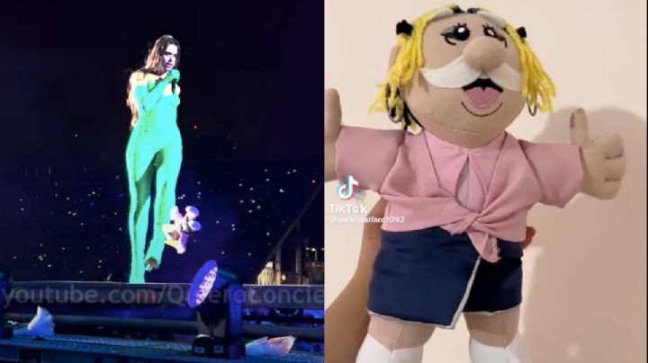 Dua Lipa decepciona a México al patear el simipeluche que logró burlar la seguridad de su concierto