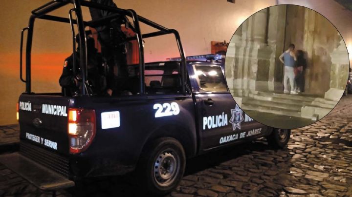 Hombre recibe paliza por violentar a una mujer en la Catedral de Oaxaca | VIDEO