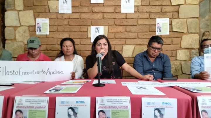 Andrea tiene que aparecer, ni una más: mamá de joven desaparecida en Oaxaca