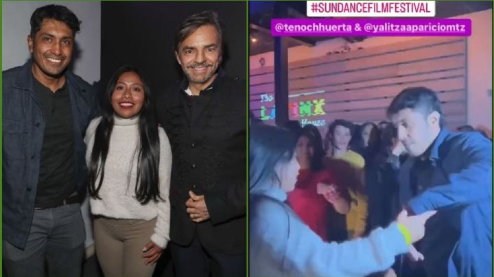 Yalitza y Tenoch le sacan brillo a la pista del Festival de Sundance | VIDEO