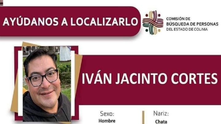 Iván Jacinto: Hallan sin vida a médico oncólogo oaxaqueño desaparecido en Colima