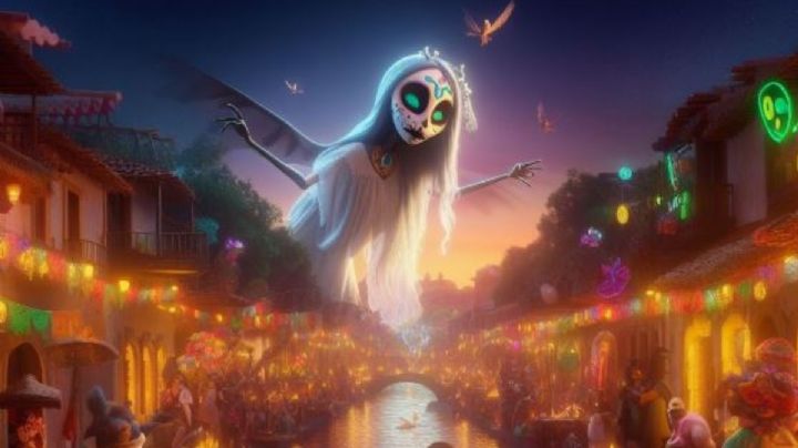 Crea tus portadas al estilo Pixar de La Llorona con Image Creator en IA