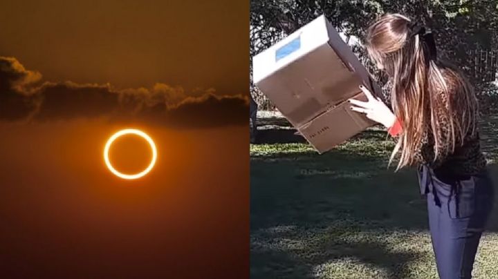 Eclipse Solar Anular 2023: Cómo hacer una caja o visor casero para ver el 'Anillo de fuego'