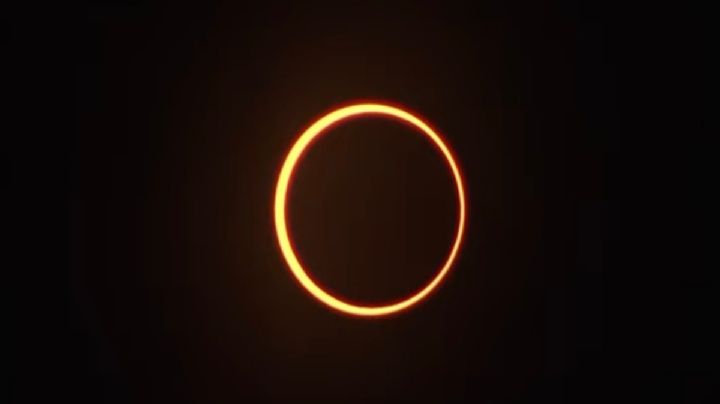 Imágenes del Eclipse Solar en OAXACA el 14 de octubre; así se vio el espectacular 'Anillo de Fuego'