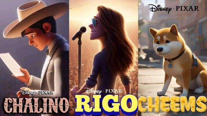 Mexicanos encienden la red con sus portadas de Pixar en Inteligencia Artificial