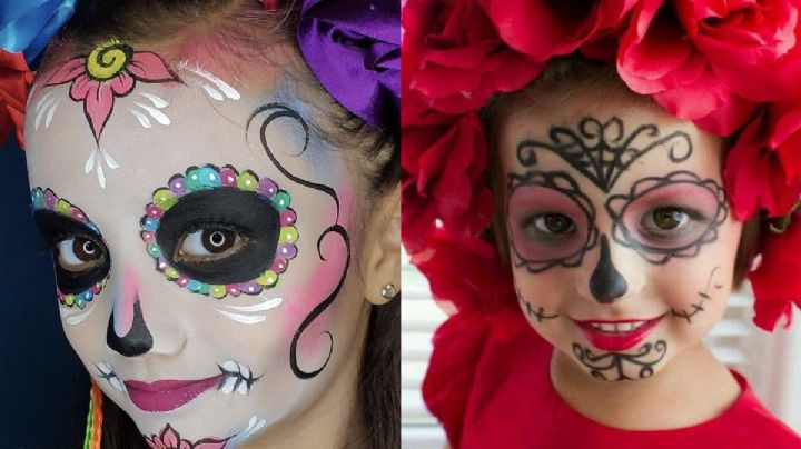 Maquillaje de catrina para niña: 5 ejemplos fáciles para este Halloween y Día de Muertos