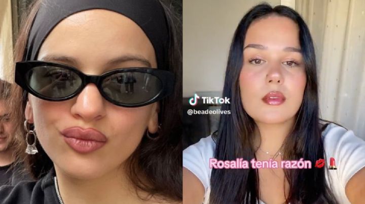 El lip combo de Rosalía que está arrasando en TikTok; así lo puedes recrear | VIDEO