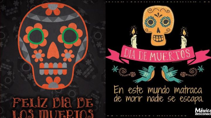 Imágenes con frases del Día de Muertos para enviar por WhatsApp este 2 de noviembre