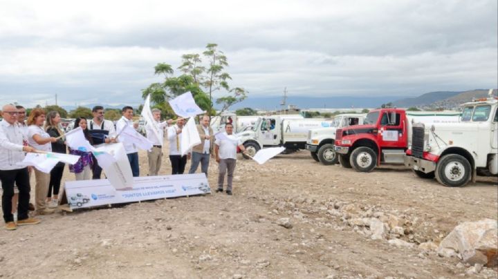 Juntos Llevamos Vida': el programa para solucionar crisis de agua en OAXACA con pipas a domicilio