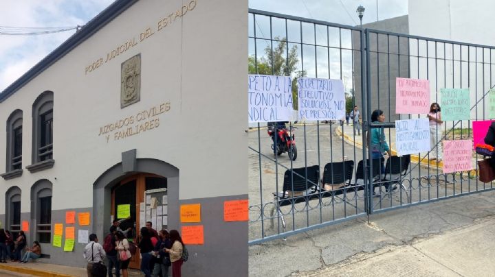 ¿Por qué protestan trabajadores sindicalizados del Poder Judicial de OAXACA?