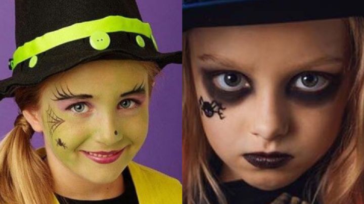 Ideas de maquillaje de bruja sencillo para niña para este Halloween 2023 | FOTOS