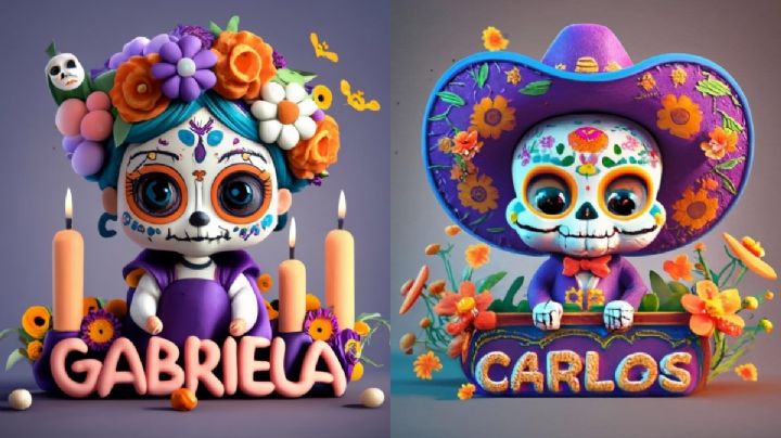 Catrinas con nombres 3D: Así puedes crear imágenes para Día de Muertos con inteligencia artificial