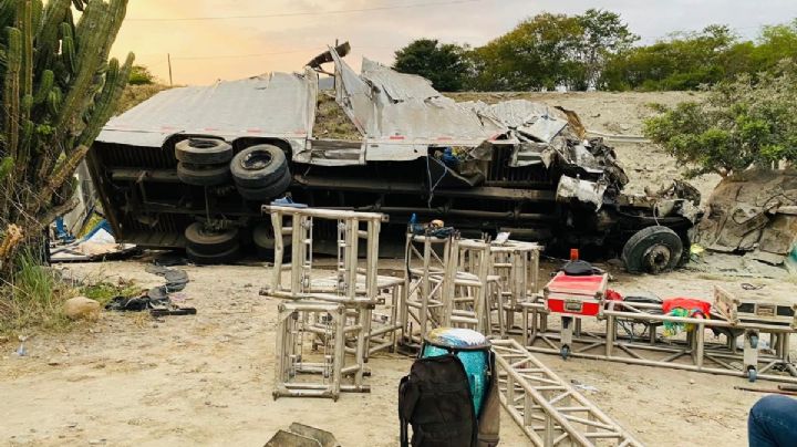 "Dios bendice nuestro camino": Esto escribieron Los Soberanos antes de mortal accidente en Oaxaca