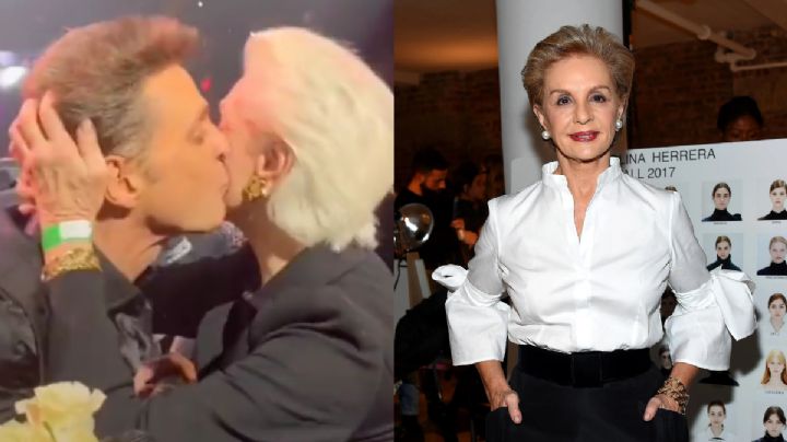 ¿Quién es Carolina Herrera, la diseñadora a la que Luis Miguel le dedicó su concierto en Nueva York?