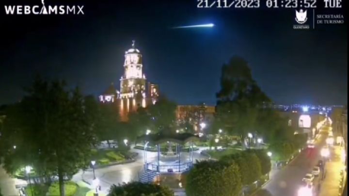 Caída de meteorito en México hoy 21 de noviembre se hace viral en redes sociales | VIDEO