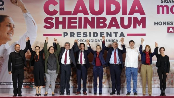 Sheinbaum presenta a su equipo de trabajo con la plana mayor de Morena y el regreso de “La Tía Tatis”