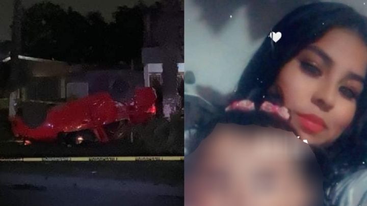 Imágenes fuertes: Una mujer y su bebé mueren en atropellamiento masivo en Juárez, Nuevo León