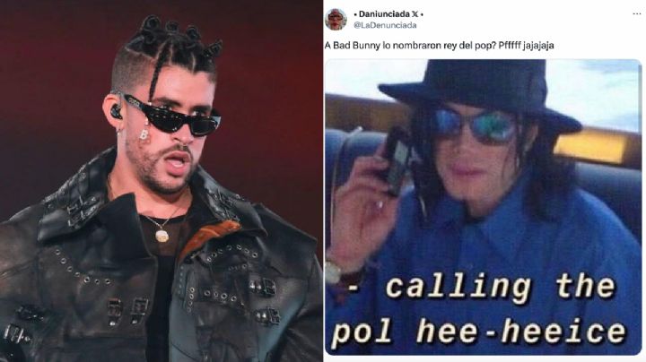 Bad Bunny es nombrado el "Rey del Pop" por Forbes y las redes se inundan de memes de Michael Jackson