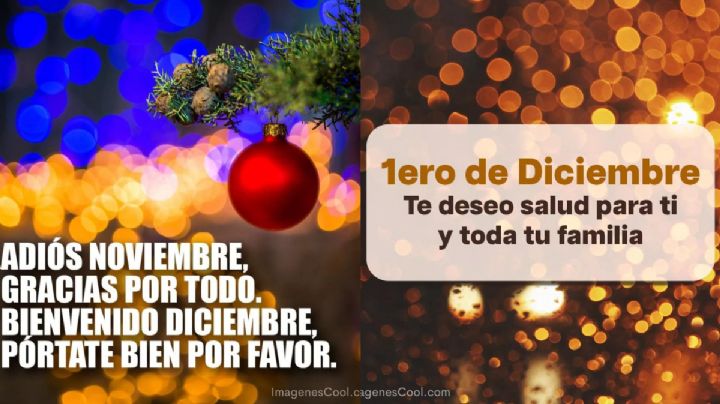 Adiós Noviembre, Bienvenido Diciembre: Imágenes y frases bonitas para enviar por WhatsApp